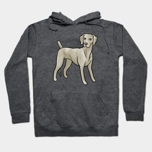 Dog - Weimeraner - Tan Hoodie